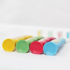 The Bottom Of Cartoon Toothbrush For Children With Cover